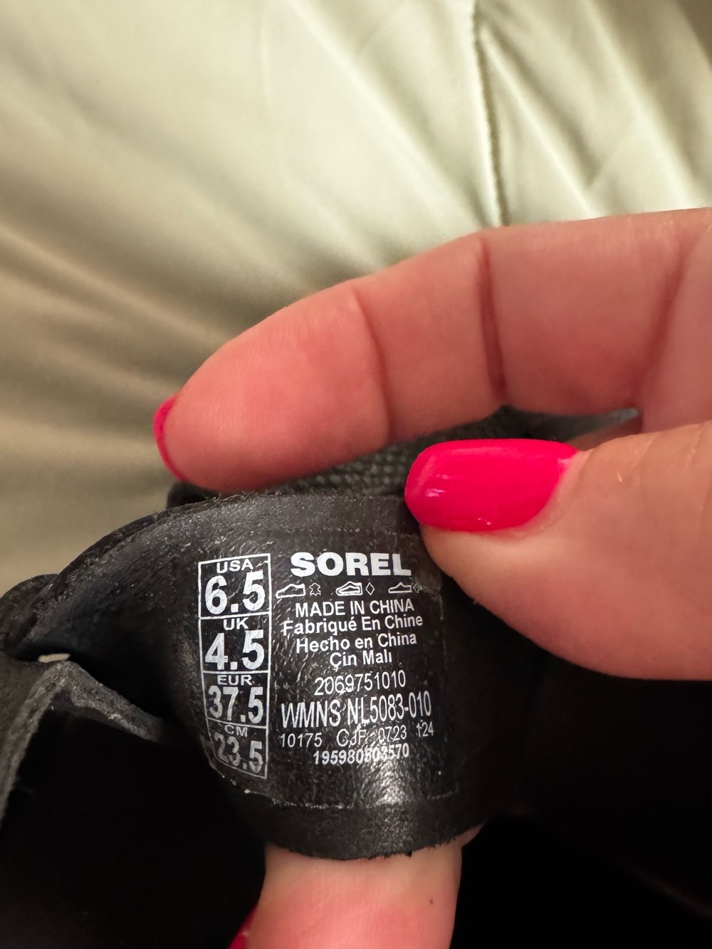Sorel Black Fisherman-Style Sandals - Picture 5 of 5